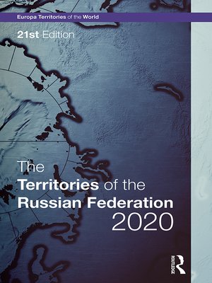 cover image of The Territories of the Russian Federation 2020